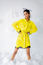 Yellow Gloom Jacket Dress
