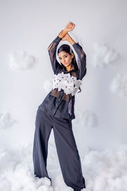 White Lace Bustier Co-ords