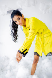 Yellow Gloom Jacket Dress