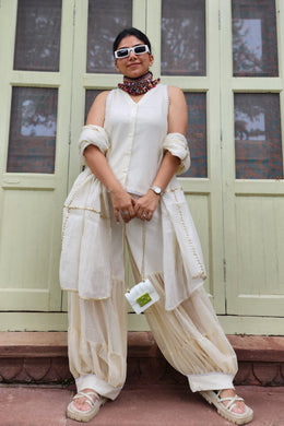 Jute Dhoti Set
