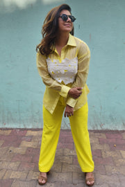 White Lace Bustier Co-ords